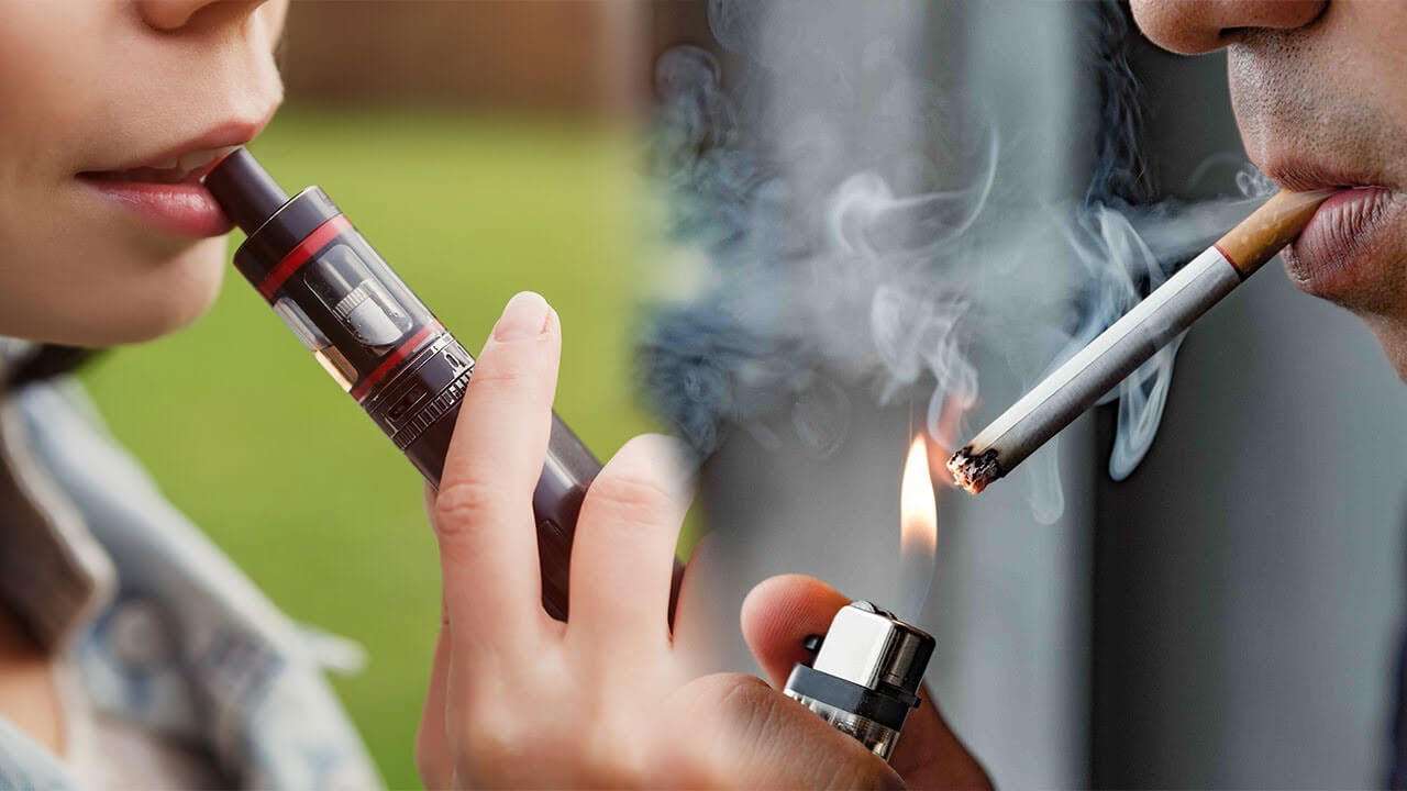 Vaporar ou Fumar